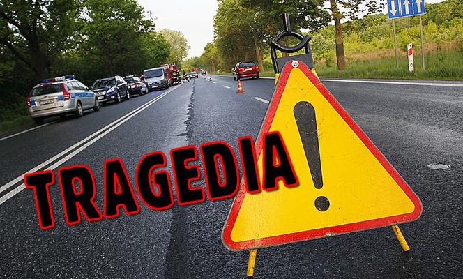 Wypadek policja tragedia na drodze