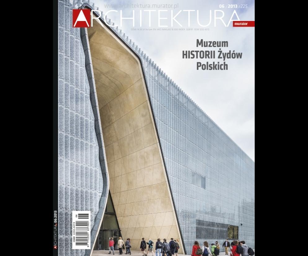Okładka Miesięcznik Architektura 06/2013