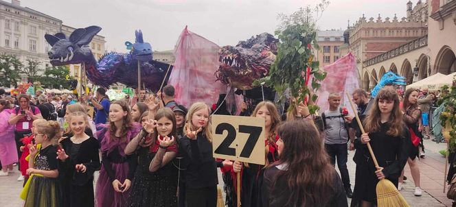Wielka Parada Smoków w Krakowie