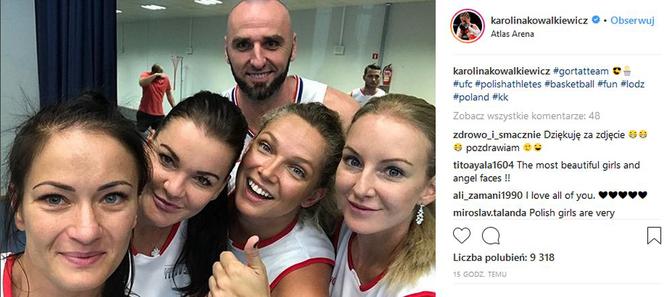 Karolina Kowalkiewicz, Marcin Gortat