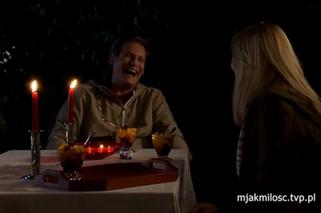 M jak miłość. Agata (Katarzyna Kwiatkowska), Maciek (Marcin Janos Krawczyk)
