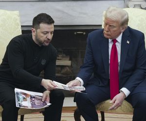 Wołodymyr Zełenski i Donald Trump. Spotkanie w Waszyngtonie 