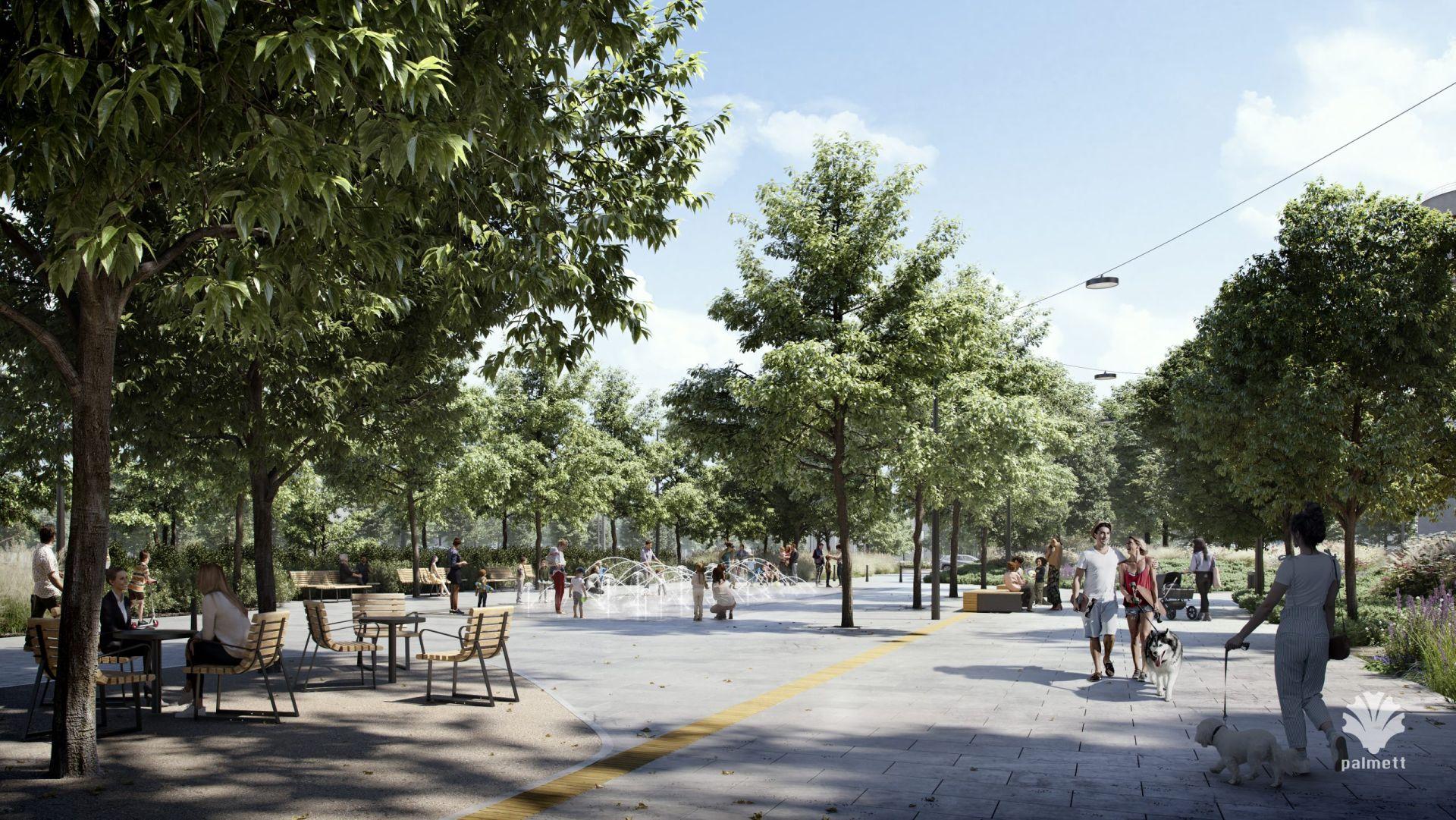 Nowy park linearny na warszawskim Ursynowie