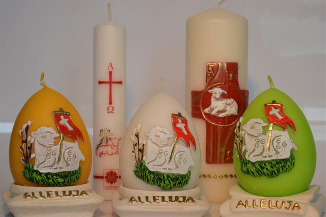 Wielkanocne świece Caritas