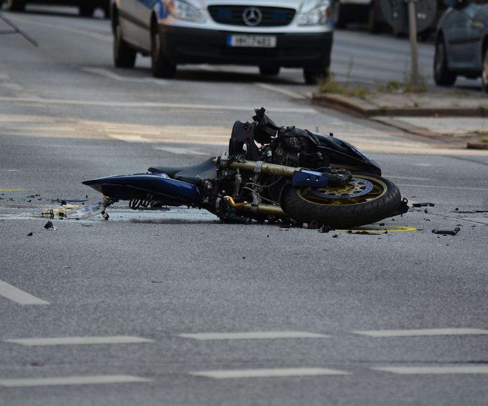 Śmierć 15-letniego motocyklisty pod Nowym Targiem. Zderzył się z osobówką