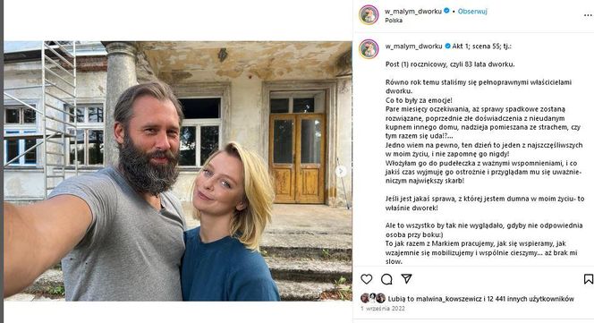 Justyna Ducka remontuje 100-letni dwór