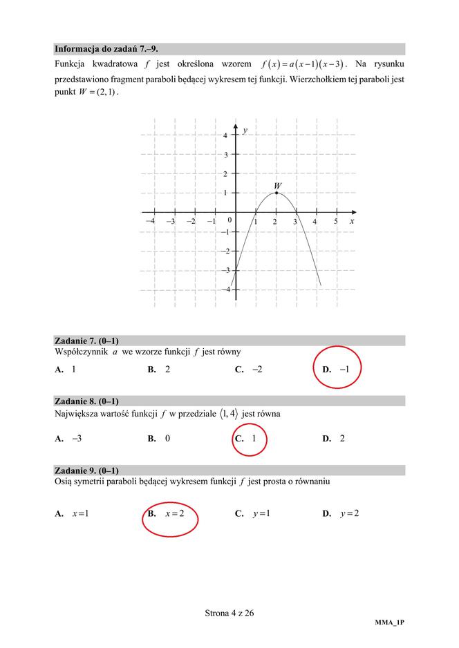 Matura 2020 ARKUSZE CKE z matematyki - poziom podstawowy! [ODPOWIEDZI]