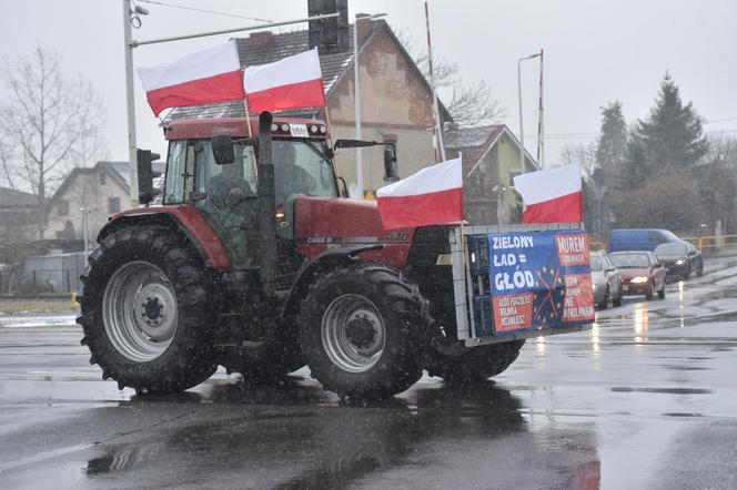 Protest rolników w Toruniu i okolicach. Zdjęcia z piątku - 9 lutego 2024