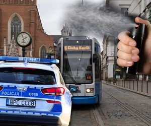 Ktoś rozpylił gaz z tramwaju! Skandaliczne i skrajnie głupie