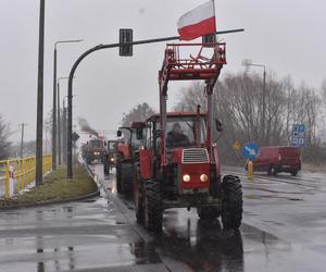 Protest rolników w Toruniu i okolicach. Zdjęcia z piątku - 9 lutego 2024