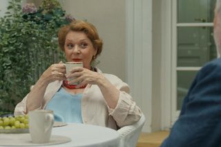 Barwy szczęścia, odcinek 3129. Józefina (Elżbieta Jarosik), Andrzej (Leon Charewicz)