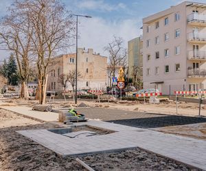 Remont ul. Długosz i Okrzei w Łodzi