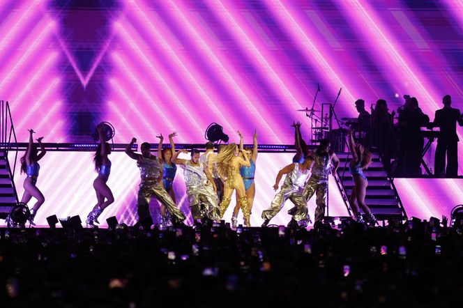 Koncert Jennifer Lopez w Warszawie (25.07.2025) - część pierwsza. Organizatorem koncertu jest Prestige MJM