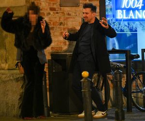 Maciej Rock i Agnieszka Hyży imprezują w nocy
