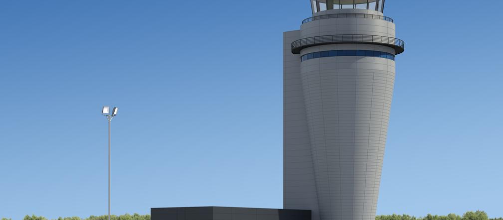 Wieża kontroli lotów Katowice Airport