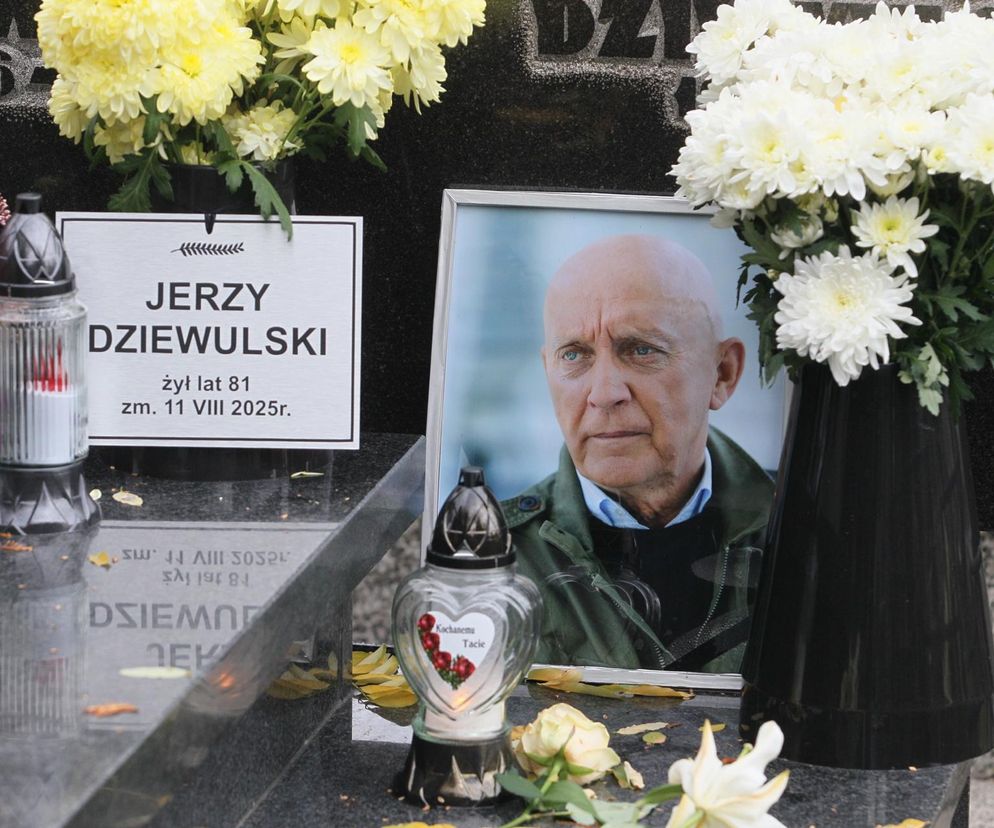 Tak wygląda grób Jerzego Dziewulskiego. Policjant i polityk spoczął obok rodziny