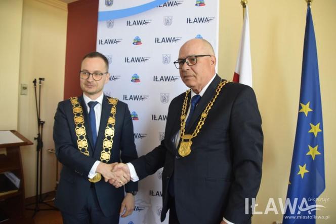 Dawid Kopaczewski rozpoczał oficjalnie swoją drugą kadencję jako burmistrz Iławy