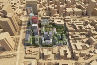 Wieżowce kompleksu Towarowa 22 w Warszawie