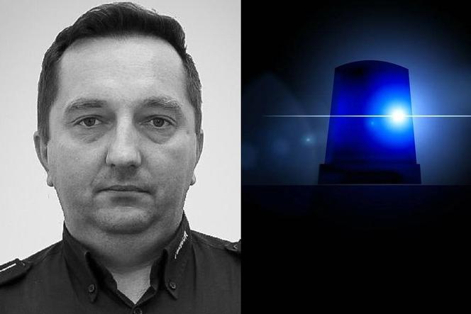 Nagła śmierć policjanta na służbie. Marcin Przygoda osierocił trójkę dzieci