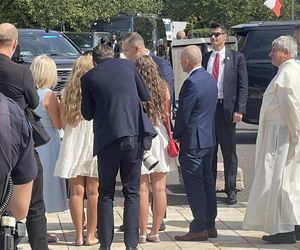 Karol Nawrocki z małżonką w USA. Tak przyjęto ich w Doleystown
