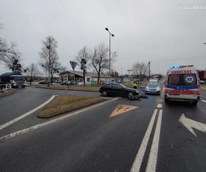 Potrącenie rowerzysty w Żorach