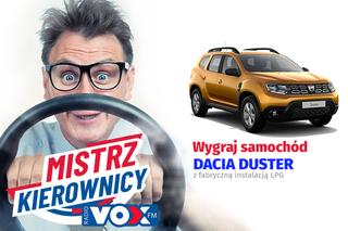 Mistrz Kierownicy VOX FM poszukiwany. Do wygrania - Dacia Duster!