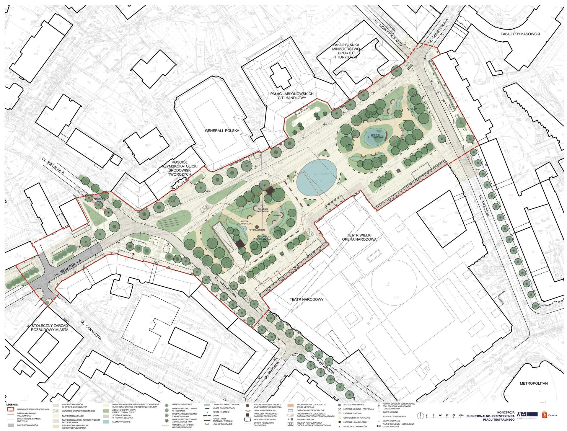 Plan przebudowy Placu Teatralnego 