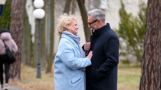 	M jak miłość odc. 1866. Marta (Dominika Ostałowska), Jacek Milecki (Robert Gonera)