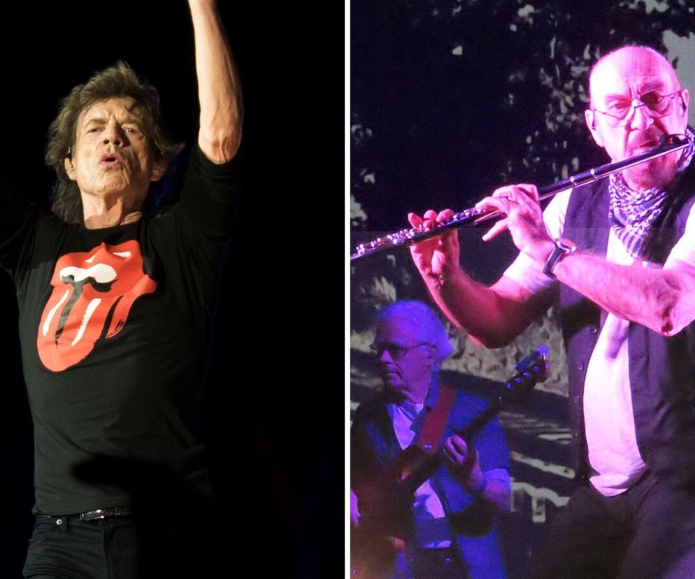 Mick Jagger, Ian Anderson 