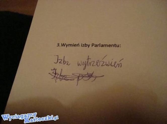 Najlepsze teksty ze sprawdzianów. Jak uczniowie walczyli o oceny 