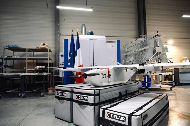 Dron kamikaze DT46 firmy Delair
