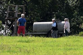 Kaczyński w puszczy z przyjaciółką