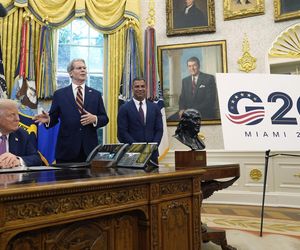 Trump chwali się złotem w Gabinecie Owalnym. Goście wpadają w zachwyt, najlepszy gabinet w historii