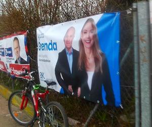 Przedwyborcza baneroza w Szczecinie