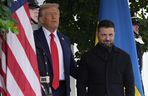 Trump i Zełeński w Białym Domu