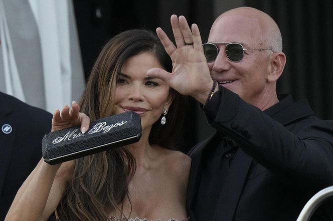 Jeff Bezos i Lauren Sanchez Bezos - ślub