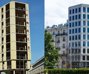 Dawny „szkieletor” przy placu Politechniki 4 w Warszawie