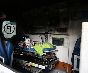 Pan Łukasz stracił swój ambulans