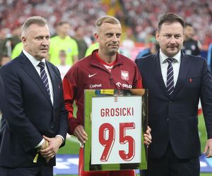 Pożegnanie Kamila Grosickiego na meczu Polska - Mołdawia