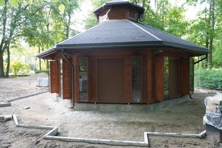 Tężnia solankowa w Parku Planty