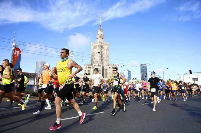 Uczestnicy 46. edycji Nationale-Nederlanden Maratonu Warszawskiego