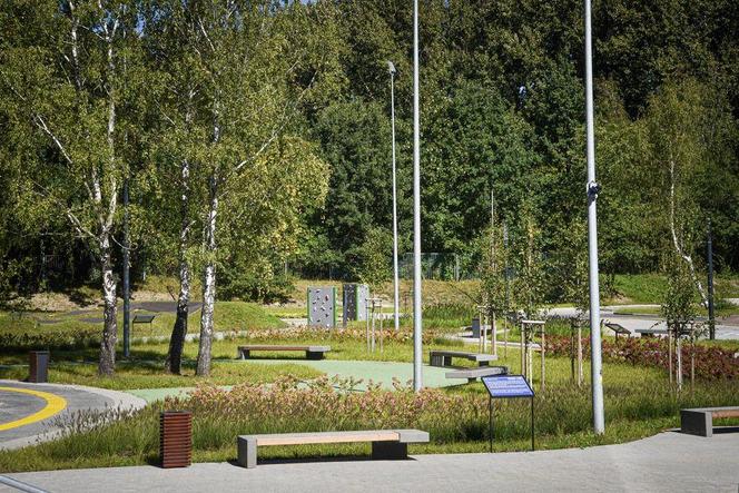 W Parku Śląskim powstaje Miasteczko Ruchu Drogowego ze skateparkiem, pumptrackiem i ścianką wspinaczkową oraz strefą malucha