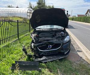 Wypadek z udziałem trzech samochodów we Włoszakowicach