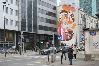 Tym muralem oddano hołd pamięci Ireny Kwiatkowskiej. Aktorka miała wielkie marzenie przed śmiercią