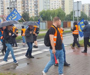 Strajk kolejarzy Bydgoszcz 28.07.25