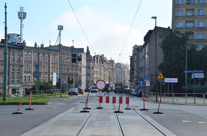 Modernizacja torowiska na ul. Wolności w Zabrzu - zmiana organizacji ruchu. NOWE ZDJĘCIA