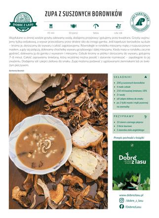 Zupa z borowików