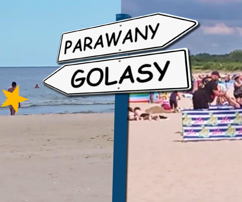 Dwa oblicza jednej plaży nad Bałtykiem