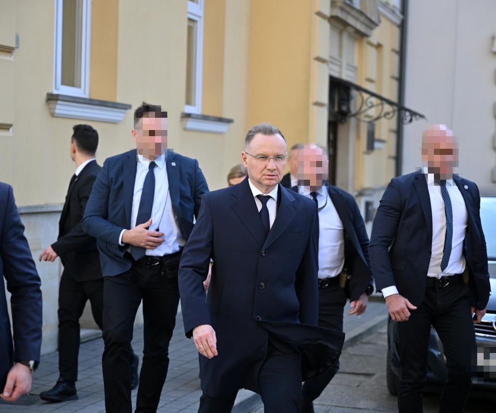 Pogrzeb Barbary Skrzypek. Na ostatnim pożegnaniu działaczki PiS w Gorlicach pojawił się prezydent Andrzej Duda [GALERIA]