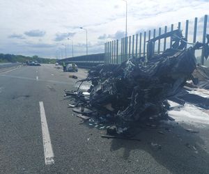  Zabrze: Tragedia na autostradzie A4. Zginął prezes śląskiego klubu piłkarskiego 